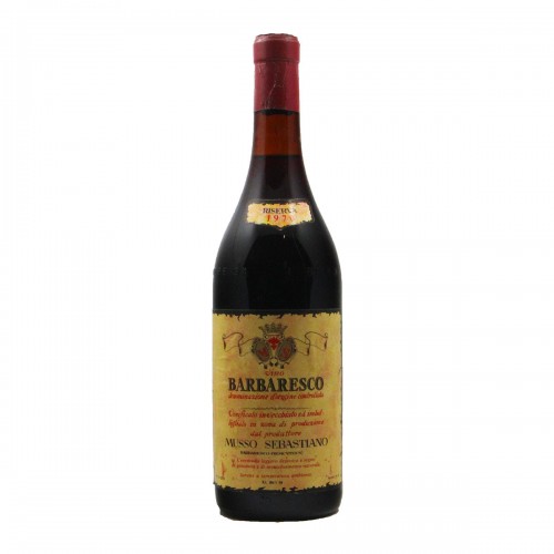 Barbaresco 1970 MUSSO GRANDI BOTTIGLIE