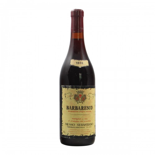 Barbaresco 1974 MUSSO GRANDI BOTTIGLIE