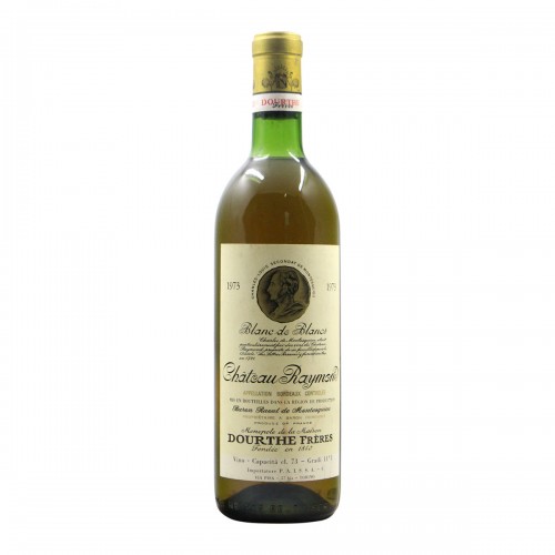 CHATEAU RAYMOND BLANC DE BLANCS 1973 DOURTHE FRERES Grandi Bottiglie