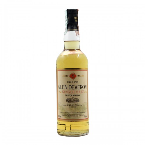 SCOTCH WHISKY SINGLE MALT 70CL 1986 GLEN DEVERON Grandi Bottiglie