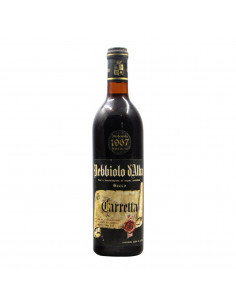 NEBBIOLO D'ALBA 1967 TENUTA CARRETTA Grandi Bottiglie