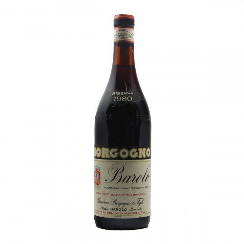 borgogno BAROLO RISERVA CLEAR COLOR (1980)