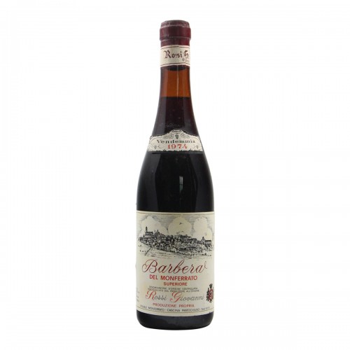 BARBERA D ASTI 1974 ROSSI GIOVANNI Grandi Bottiglie