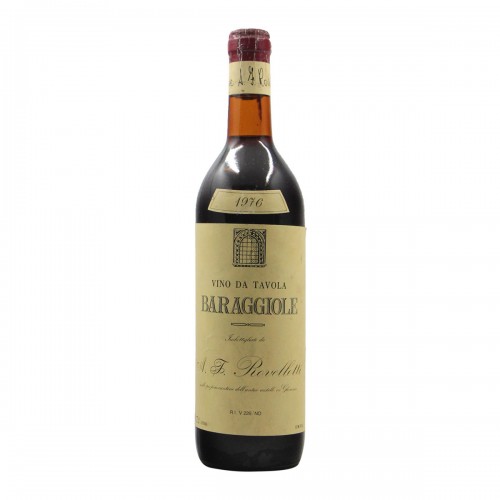 VINO DELLE BARAGGIOLE 1976 ROVELLOTTI Grandi Bottiglie