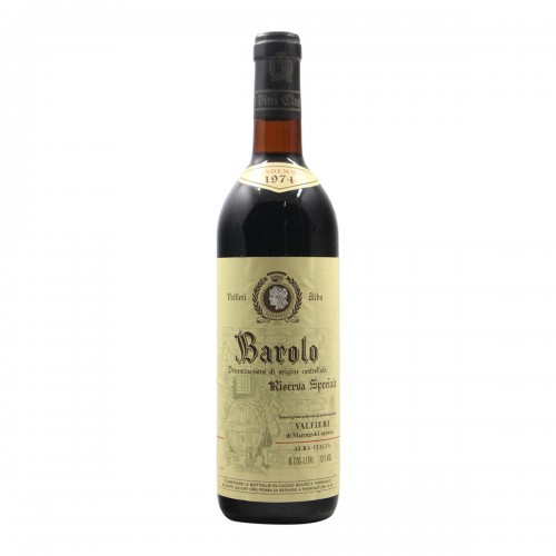 Barolo Riserva Valfieri 1974 VALFIERI GRANDI BOTTIGLIE