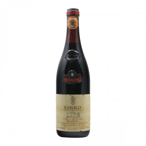 BAROLO CONTI DELLA CREMOSINA 1976 BERSANO Grandi Bottiglie