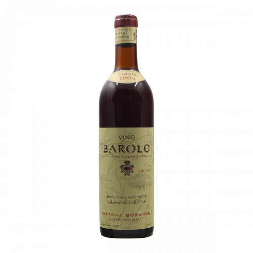 BAROLO 1964 FRATELLI BORGOGNO GRANDI BOTTIGLIE