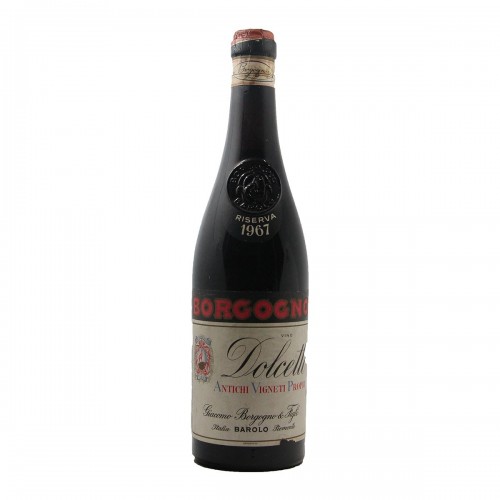 DOLCETTO RISERVA 1967 BORGOGNO GIACOMO Grandi Bottiglie