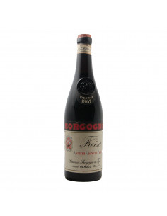 FREISA RISERVA 1967 BORGOGNO GIACOMO GRANDI BOTTIGLIE