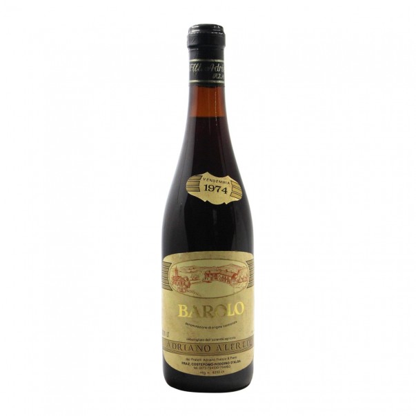 Barolo 1974 ADRIANO ALFREDO GRANDI BOTTIGLIE