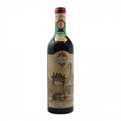 VINO NOBILE DI MONTEPULCIANO 1964 CANTINA GATTAVECCHI GRANDI