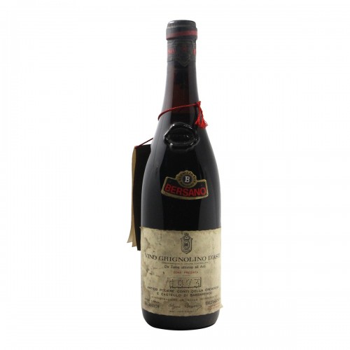 GRIGNOLINO D'ASTI 1973 BERSANO Grandi Bottiglie