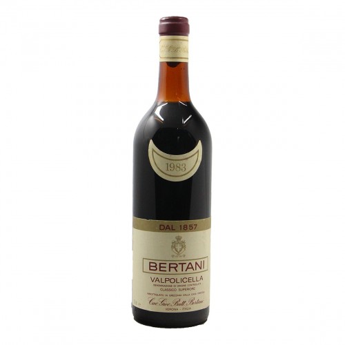 Valpolicella Classico Superiore 1983 BERTANI GRANDI BOTTIGLIE