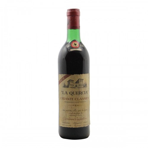 CHIANTI CLASSICO LA QUERCIA 1973 CAPPELLI GRANDI BOTTIGLIE