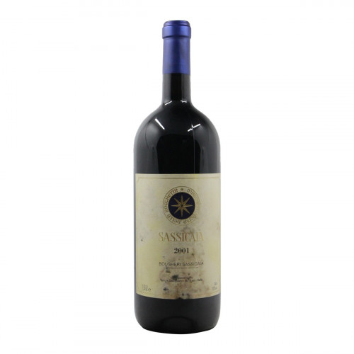 SASSICAIA MAGNUM ET ROVINATA 2001 TENUTA SAN GUIDO Grandi Bottiglie