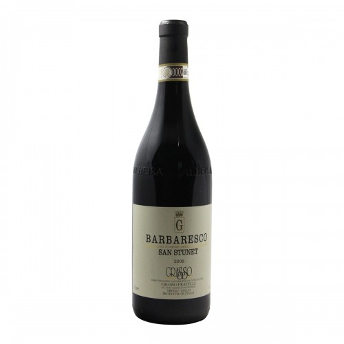 BARBARESCO SAN STUNET 2008 GRASSO FRATELLI GRANDI BOTTIGLIE