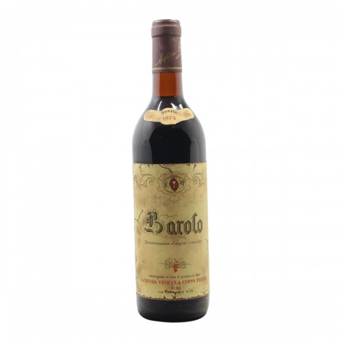 BAROLO 1974 COPPA PIETRO Grandi Bottiglie