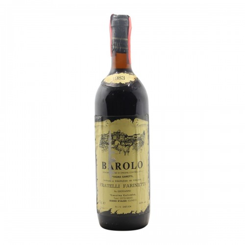 BAROLO 1983 FARINETTI GRANDI BOTTIGLIE