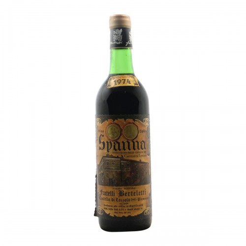 Spanna Castello Di Lozzolo 1974 FRATELLI BERTELETTI GRANDI