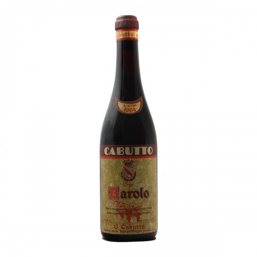 BAROLO RISERVA 1964 CABUTTO Grandi Bottiglie