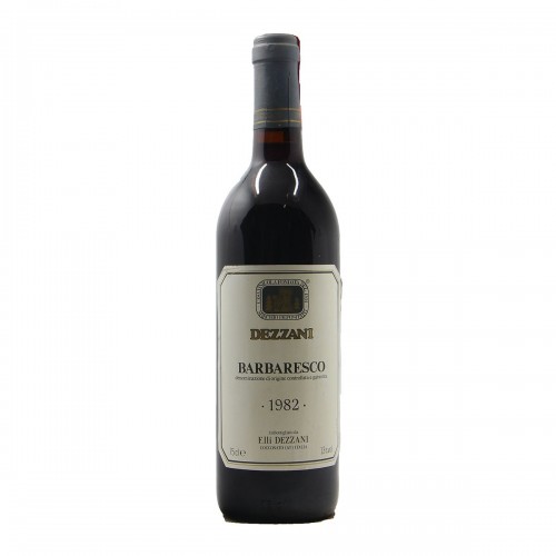 BARBARESCO 1982 DEZZANI GRANDI BOTTIGLIE