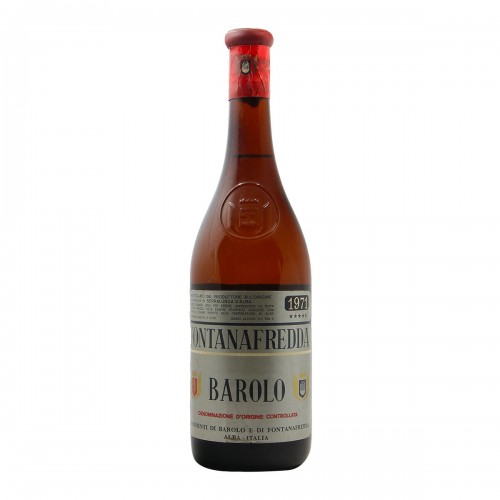 BAROLO CLEAR COLOUR 1971 FONTANAFREDDA Grandi Bottiglie