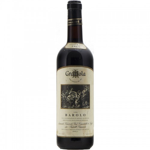 Barolo 1964 GRAZIOLA GRANDI BOTTIGLIE