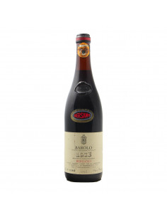 BAROLO CONTI CREMOSINA 1973 BERSANO Grandi Bottiglie