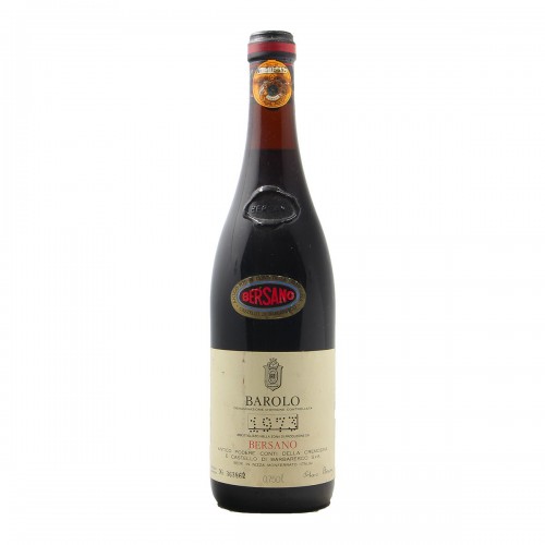 BAROLO CONTI CREMOSINA 1973 BERSANO Grandi Bottiglie