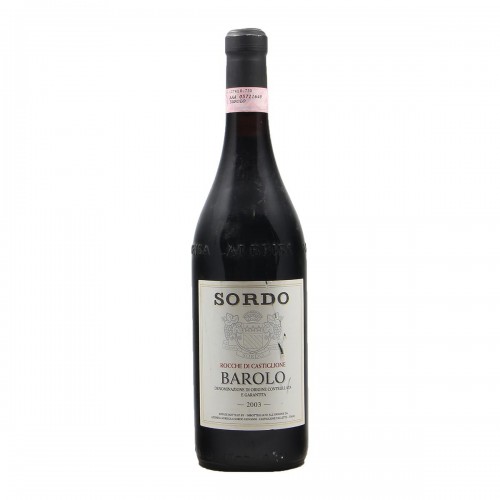 BAROLO ROCCHE DI CASTIGLIONE 2003 SORDO GIOVANNI Grandi Bottiglie