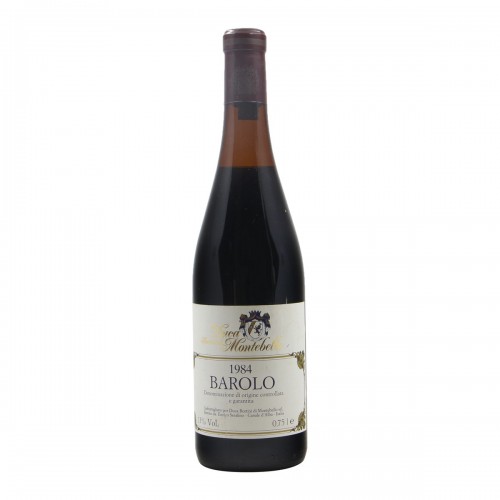 BAROLO 1984 DUCA BORTINI DI MONTEBELLO Grandi Bottiglie