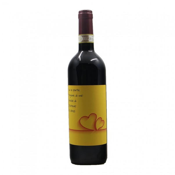 BOTTIGLIA VINO PERSONALIZZATA MONTEPULCIANO D'ABRUZZO RIS. RUBESTO MAGNUM 2014 CANTINA FRENTANA