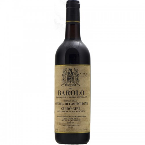 BAROLO 1967 GUIDO GIRI Grandi Bottiglie