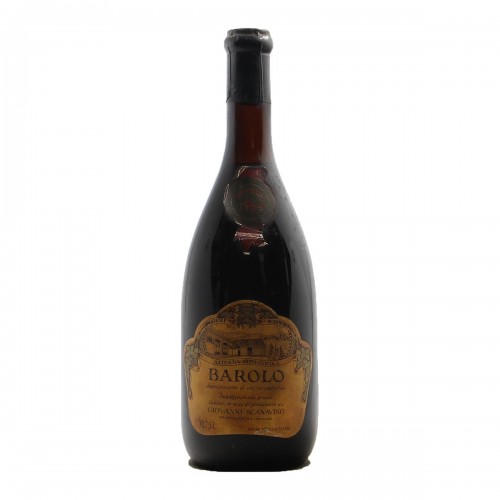 BAROLO RISERVA 1964 SCANAVINO Grandi Bottiglie