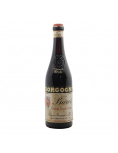 BAROLO RISERVA CLEAR COLOUR 1958 BORGOGNO GIACOMO Grandi Bottiglie
