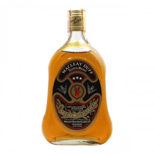 BLENDED SCOTCH WHISKY SPECIAL MATURED CREAM TREE STARS 75cl NV MACLEAY DUFF Grandi Bottiglie