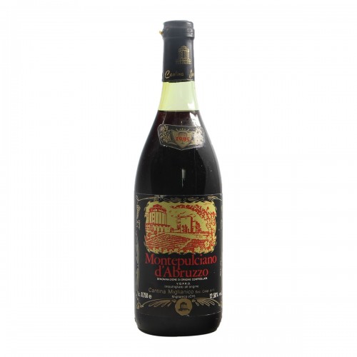 MONTEPULCIANO D'ABRUZZO 1985 CANTINA MIGLIANICO Grandi Bottiglie