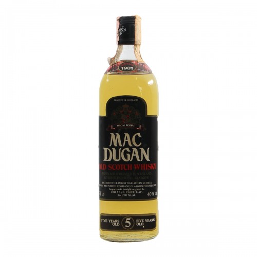 MAC DUGAN OLD SCOTCH WHISKY 5 Y DIST....