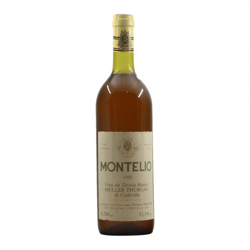 Montelio Muller Thurgau di Codevilla 1985 Grandi Bottiglie