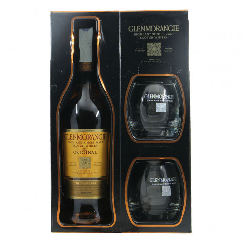 Glenmorangie Highland Single Malt Scotch Whisky 10 YO Grandi Bottiglie.