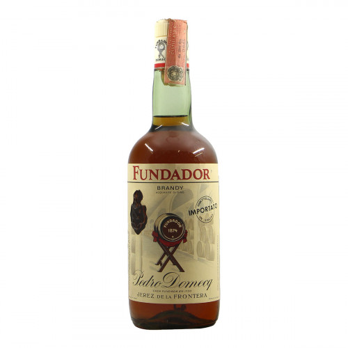 Pedro Domecq Brandy Fundador Grandi Bottiglie