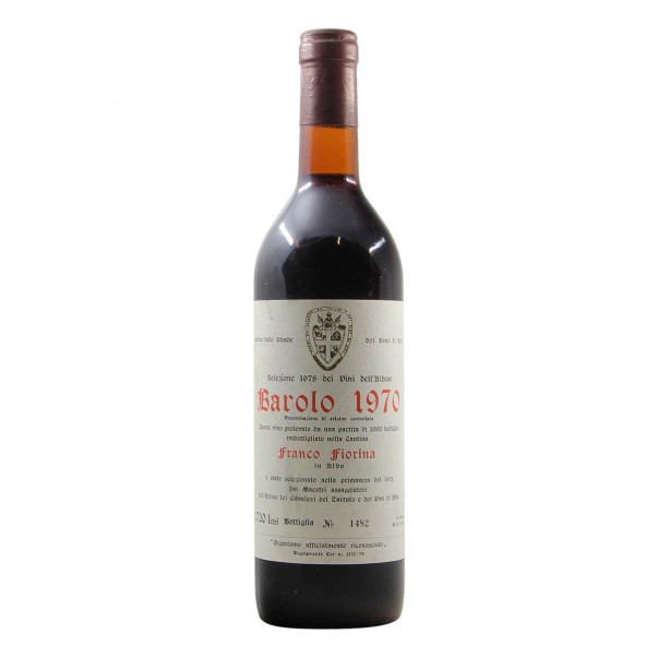 Franco Fiorina Barolo 1970 Grandi Bottiglie