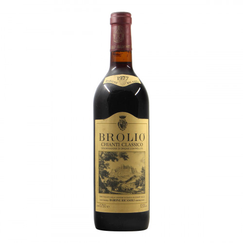 Barone Ricasoli Chianti Classico Riserva Brolio 1977 Grandi Bottiglie