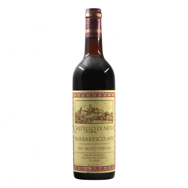 Castello di Neive Barbaresco Santo Stefano 1970 Grandi Bottigli