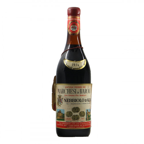 Marchesi di Barolo Nebbiolo d'Alba 1974 Grandi Bottiglie