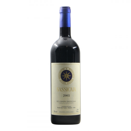 Tenuta San Guido Sassicaia 2003 Grandi Bottiglie