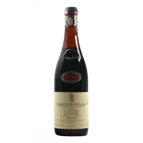 Bersano Dolcetto d Alba Conti Cremosina 1976 Grandi Bottiglie