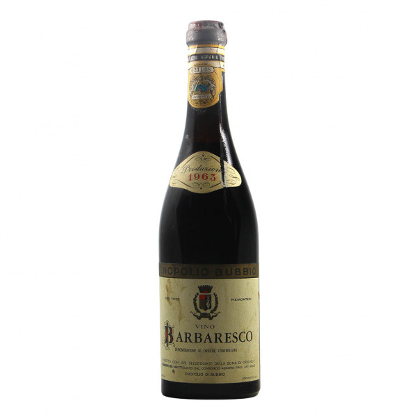 Enopolio di Bubbio Barbaresco Clear Color 1963 Grandi Bottiglie