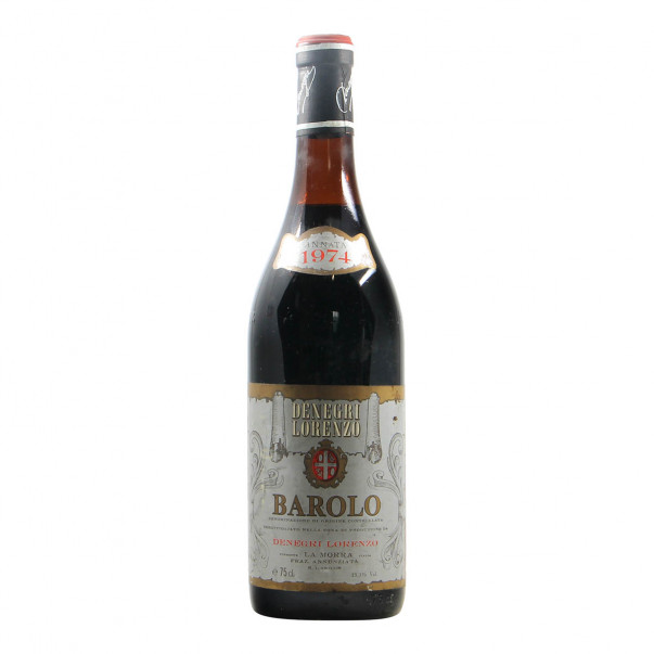 Denegri Lorenzo Barolo 1974 Grandi Bottiglie