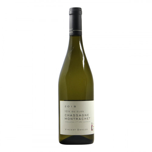 Vincent Dancer Chassagne Montrachet 1er Cru Tete du Clos 2018 Grandi Bottiglie